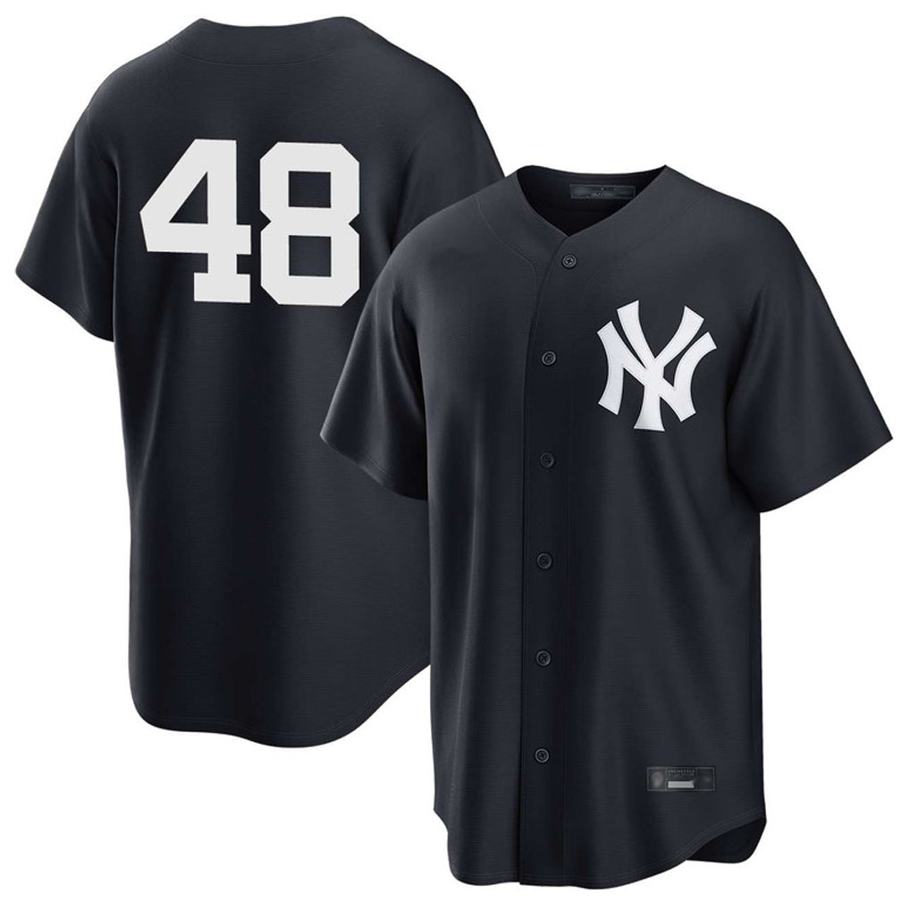 PETTCS NY.Yankees #48 Paul Goldschmidt Player Navy Game Stitched Jerseys