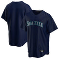 PETTCS S.Mariners Blank Player Navy Home Game Stitched Jerseys