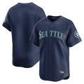 PETTCS S.Mariners Blank Player Navy Home Limited Stitched Jerseys