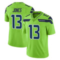 PETTCS S.Seahawks #13 Ernest Jones IV Player Green Limited Color Rush Home Game Stitched Jerseys