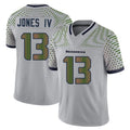 PETTCS S.Seahawks #13 Ernest Jones IV Player Grey Limited 2025 Rivalries Collection Home Game Stitched Jerseys