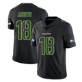 PETTCS S.Seahawks #18 Elijah Arroyo Player Black Impact Limited Home Game Stitched Jerseys