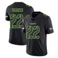 PETTCS S.Seahawks #22 Rashid Shaheed Player Black Impact Limited Home Game Stitched Jerseys