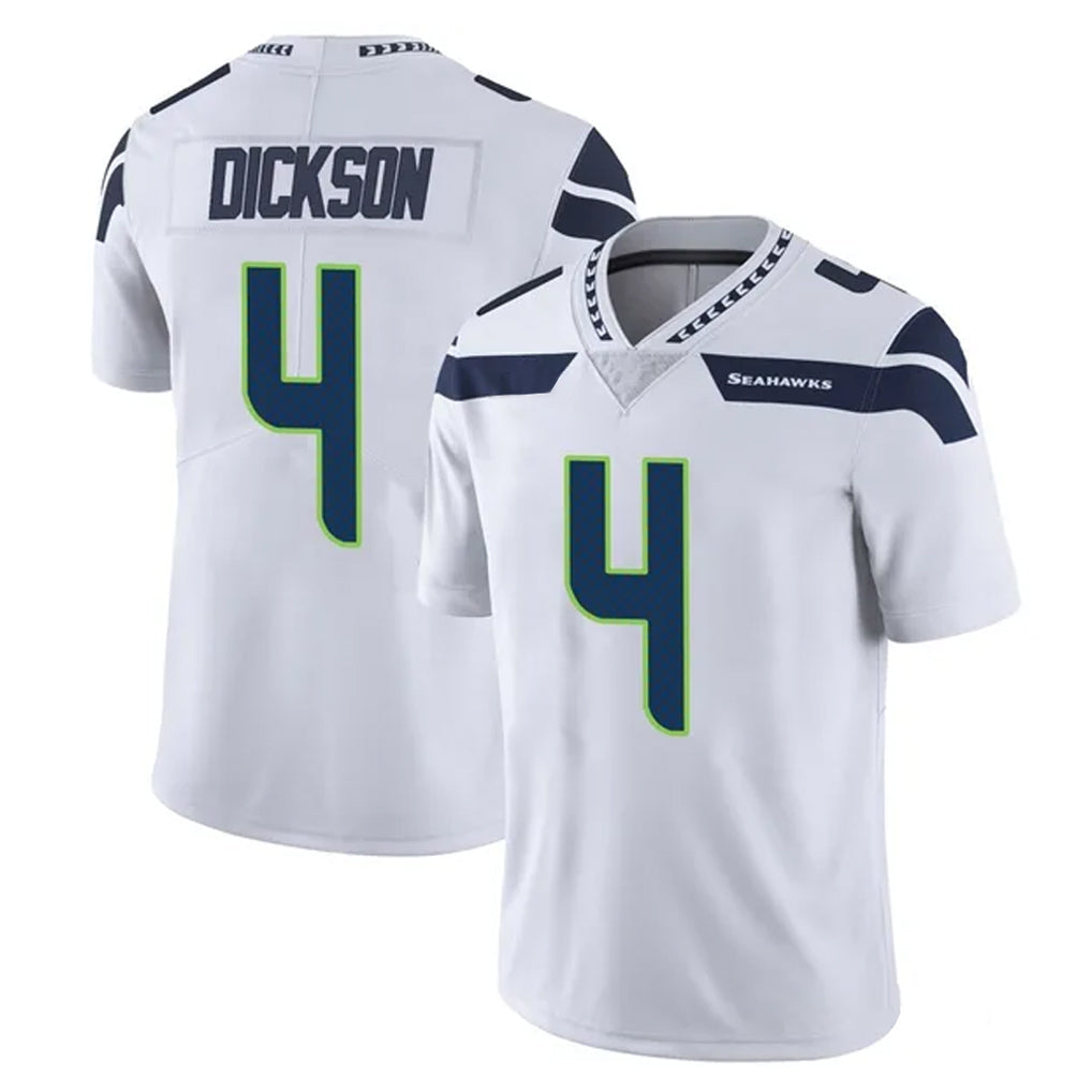 PETTCS S.Seahawks #4 Michael Dickson Player White Limited Vapor Untouchable Home Game Stitched Jerseys