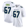 PETTCS S.Seahawks #67 Charles Cross Player White Tundra Fashion Home Game Stitched Jerseys