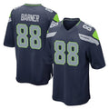 PETTCS S.Seahawks #88 AJ Barner Player Navy Home Game Stitched Jerseys