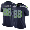 PETTCS S.Seahawks #88 AJ Barner Player Navy Limited Vapor F.U.S.E. Home Game Stitched Jerseys