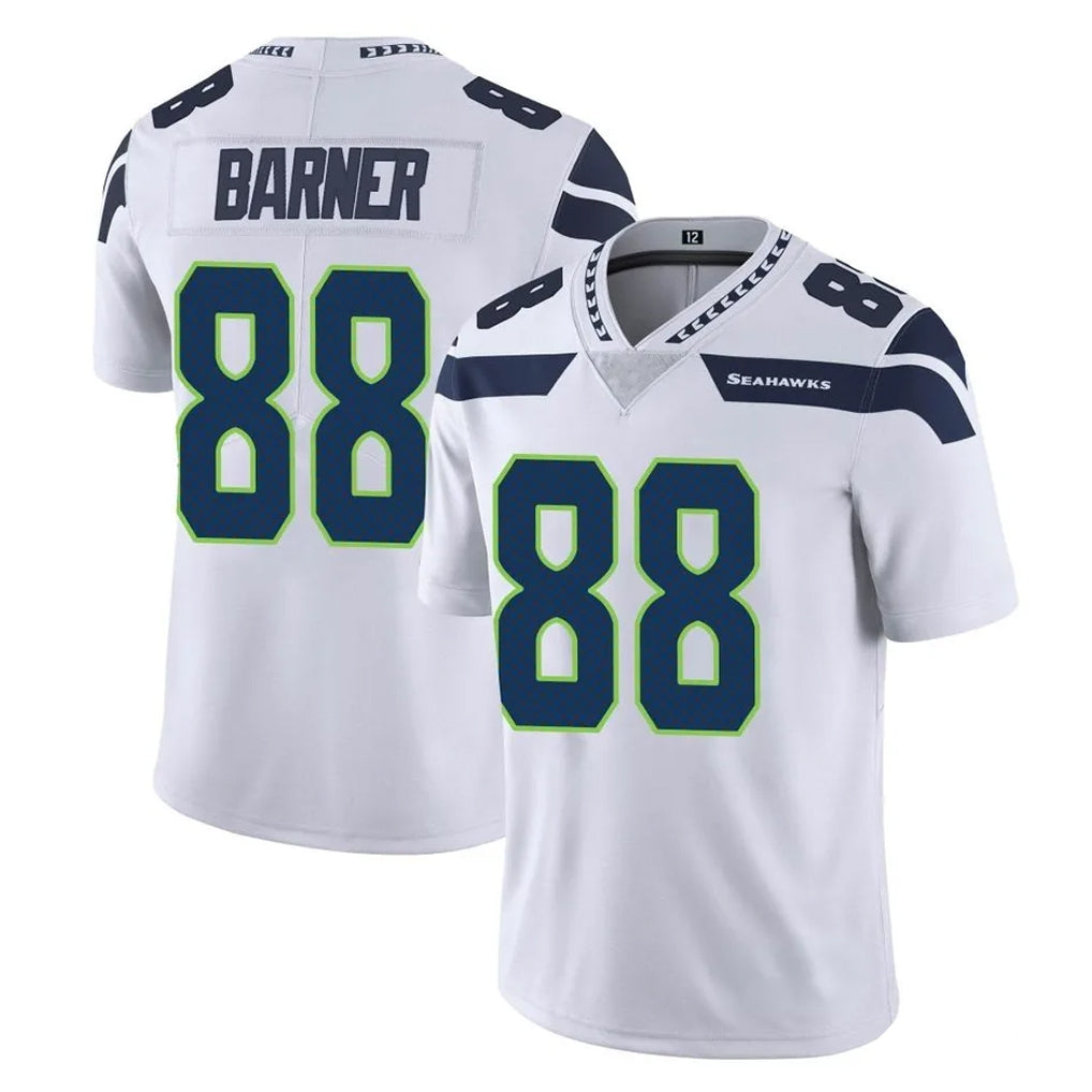 PETTCS S.Seahawks #88 AJ Barner Player White Limited Vapor Untouchable Home Game Stitched Jerseys