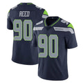 PETTCS S.Seahawks #90 Jarran Reed Player Navy Limited Vapor Untouchable Home Game Stitched Jerseys