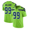 PETTCS S.Seahawks #99 Leonard Williams Player Green Limited Color Rush Home Game Stitched Jerseys