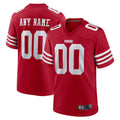 PETTCS Custom SF.49ers Game Home Stitched Jerseys