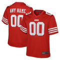 PETTCS Custom SF.49ers Game Team Colour Stitched Jerseys