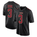 PETTCS SF.49ers #3 Christian Kirk Player Black Fashion Home Game Stitched Jerseys