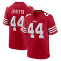 PETTCS SF.49ers #44 Kyle Juszczyk Player Red Game Home Stitched Jerseys
