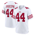 PETTCS SF.49ers #44 Kyle Juszczyk Player White Game Home Stitched Jerseys
