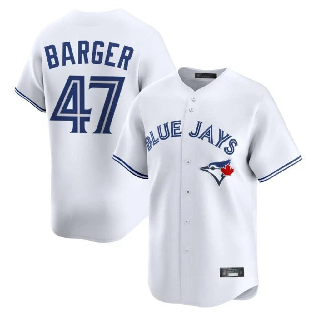 PETTCS T.Blue Jays #47 Addison Barger Player White Home Limited Stitched Jerseys