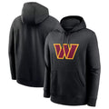 PETTCS W.Commanders Gray Pullover Hoodies Game Blank Player Stitched Jerseys