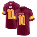 PETTCS W.Commanders #10 Tress Way Player Burgundy Home Game Stitched Jerseys