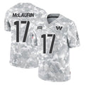 PETTCS W.Commanders #17 Terry Mclaurin Player Arctic Camo Limited Salute To Service Home Game Stitched Jerseys