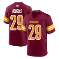 PETTCS W.Commanders #29 Rasul Douglas Player Burgundy Home Game Stitched Jerseys
