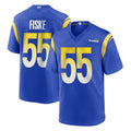 LA.Rams #55 Braden Fiske Player Royal Home Game PETTCS Stitched Jerseys