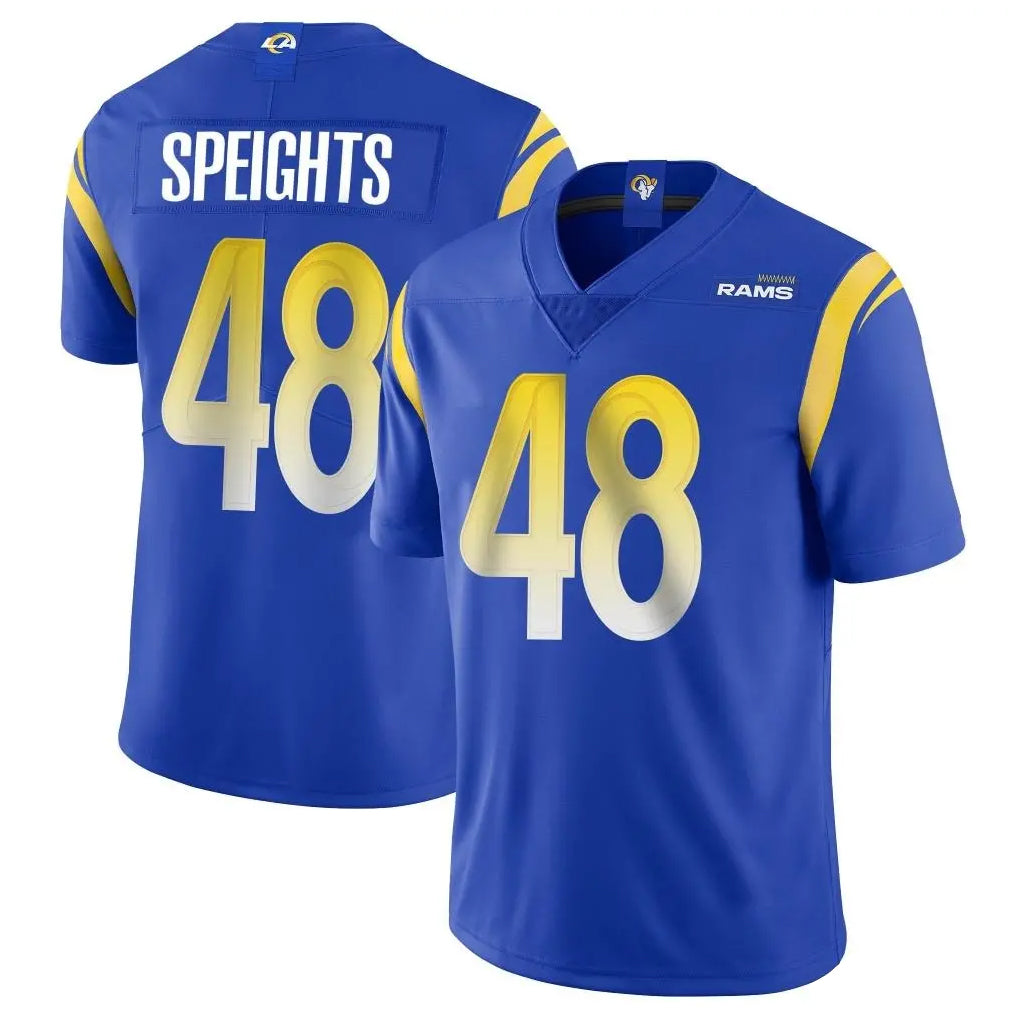 LA.Rams #48 Omar Speights Player Royal Limited Vapor Untouchable Home Game PETTCS Stitched Jerseys