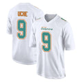 M.Dolphins #9 Joshua Uche Player White Fashion Home Game PETTCS Stitched Jerseys