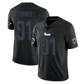 LA.Rams #91 Kobie Turner Player Black Impact Limited Home Game PETTCS Stitched Jerseys