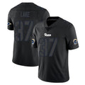 LA.Rams #37 Quentin Lake Player Black Impact Limited Home Game PETTCS Stitched Jerseys