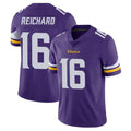M.Vikings #16 Will Reichard Player Purple Limited Vapor Untouchable Home Game PETTCS Stitched Jerseys