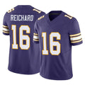 M.Vikings #16 Will Reichard Player Purple Limited Classic Vapor F.U.S.E. Home Game PETTCS Stitched Jerseys