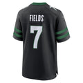 PETTCS NY.Jets #7 Justin Fields Stealth Black Game Jersey
