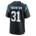 PETTCS C.Panthers #31 Corey Thornton Black Team Game Jersey