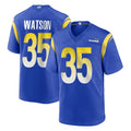 LA.Rams #35 Jaylen Watson Player Royal Home Game PETTCS Stitched Jerseys