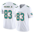 M.Dolphins #83 Kevin Coleman Jr. Player White Limited Vapor F.U.S.E. Home Game PETTCS Stitched Jerseys